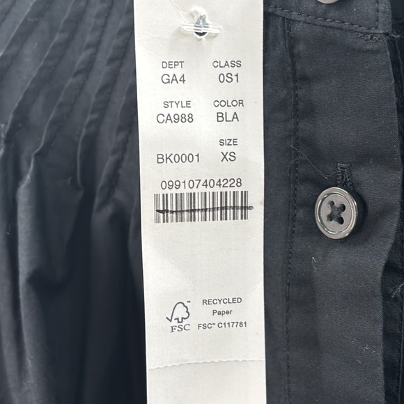 J. Crew Jolie dress in eyelet cotton poplin in Black size XS NWT CA988 - Picture 5 of 12